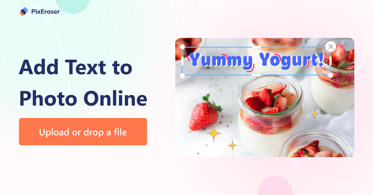 Add text to photo online free text adder